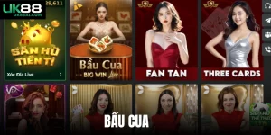 Bầu Cua Trực Tuyến - Top Game Hot Tại Uk88 Dễ Trúng Thưởng