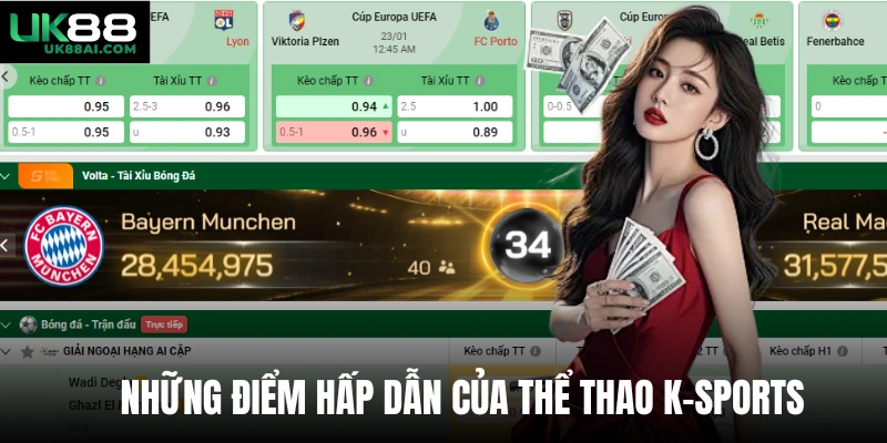 Những điểm hấp dẫn của thể thao K-sports